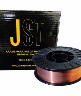 Arame para Solda MIG - 0,8mm - 5kg - JST