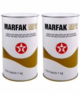 Kit Com 2 Graxa Marfak MP2/GMA2 - 1 Kg - Texaco