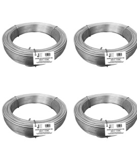 Kit com 4 Kg de Arame Liso Galvanizado - BWG16-1,65MM - JST