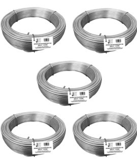 Kit com 5 Kg de Arame Liso Galvanizado - BWG16-1,65MM - JST