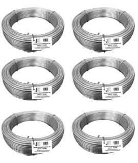 Kit com 6 Kg de Arame Liso Galvanizado - BWG16-1,65MM - JST