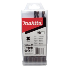 Broca Estojo Widia - 6 A 10 - Sds Plus 5 Peças - D-61678 - Makita