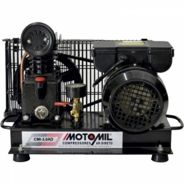 Compressor de Ar Direto - CMI-3,0AD -  Motor Monofásico 4 Polos - 110/220V - Motomil