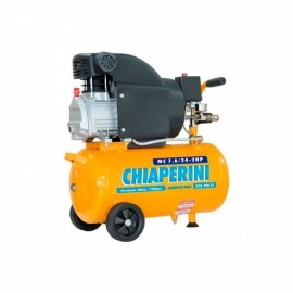 Compressor de ar 7,6 / 24l - 2hp - Chiaperini