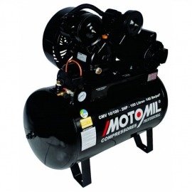 Compressor de Ar -CMV-10/100 - Com Motor Trifásico  - Motomil