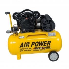 Compressor de Ar - CMV-10PL/50 - Com Motor Trifásico - Motomil