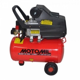 Compressor de Ar - MAM-7,4 / 24 Litros  - Motomil