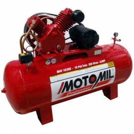 Compressor de Ar - MAV- 10/200 - Com Motor Monofásico - Motomil