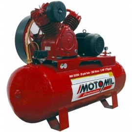 Compressor de Ar - MAV- 20/200 - Com Motor Trifásico - Motomil