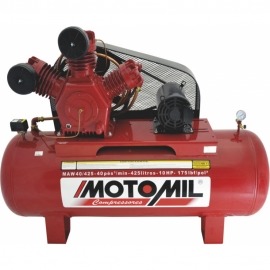 Compressor de Ar - MAW- 40/425 (Alto Rendimento) - Com Motor Trifásico - Motomil