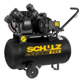 Compressor de Ar Portátil - CSV10PRO - 50I - Motor Monofásico Aberto - 2CV - 127V - 2P60HZ - SCHULZ