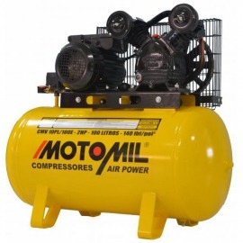 Compressor de Ar - Profissional - CMV 10PL100E Monofásico - Motomil