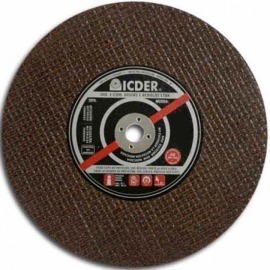 Disco de corte - 10 X 1/8 X 1 - 2 Telas - Icder