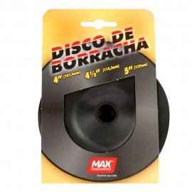 Disco Suporte de Borracha Flexível 4.1/2