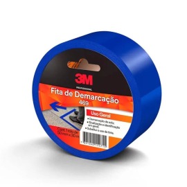 Fita Adesiva Demarcação - 50MM x 30M - Azul - 3M