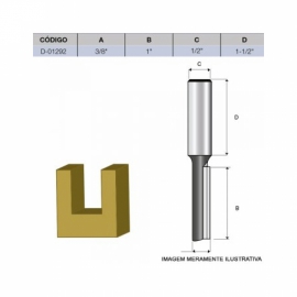 Fresa Paralela Simples HT - D-01292 - Makita