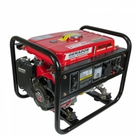 Gerador a Gasolina 1,2 KVA - 4 Tempos Monofasico Mod. MG-1200CL  - Motomil