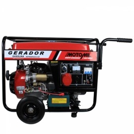 Gerador a Gasolina 6000 Watts - 4 Tempos Mod. MGT-6000CLE 110/220V - Motomil