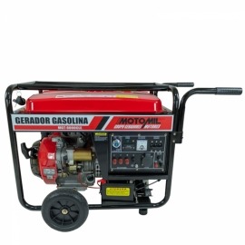 Gerador a Gasolina 8000 Watts - 4 Tempos Mod. MGT-8000CLE 110/220V - Motomil