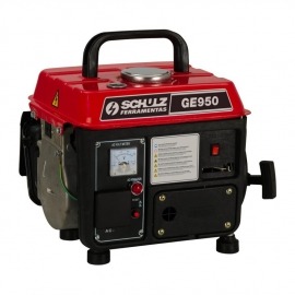 Gerador de Energia Portátil à Gasolina - 950VA, 220V - GE950 - Schulz