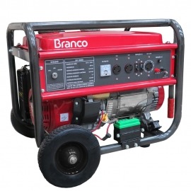 Gerador a Gasolina - B4T 8000E3 - 15,0cv - Trifásico Com Partida Elétrica - 220/380 - Branco