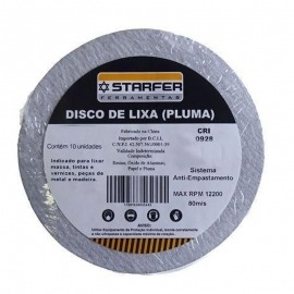 Lixa Disco Hookit 125mm Gr.120 Madeira 10 Peças - 3M