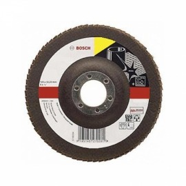 Lixa Flap Disc Inox R822 - 115x22 - GR. 120 - Bosch