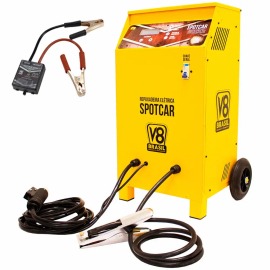 Repuxadeira Elétrica para Funilaria Spotcar 3000E - Com Protetor de Bateria - 220V - 20154 - V8 Brasil