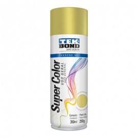 Tinta Spray Metallik Ouro 350ml - Tekbond